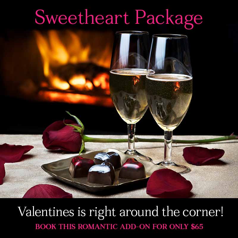 Sweetheart Package at the Giacomo Hotel